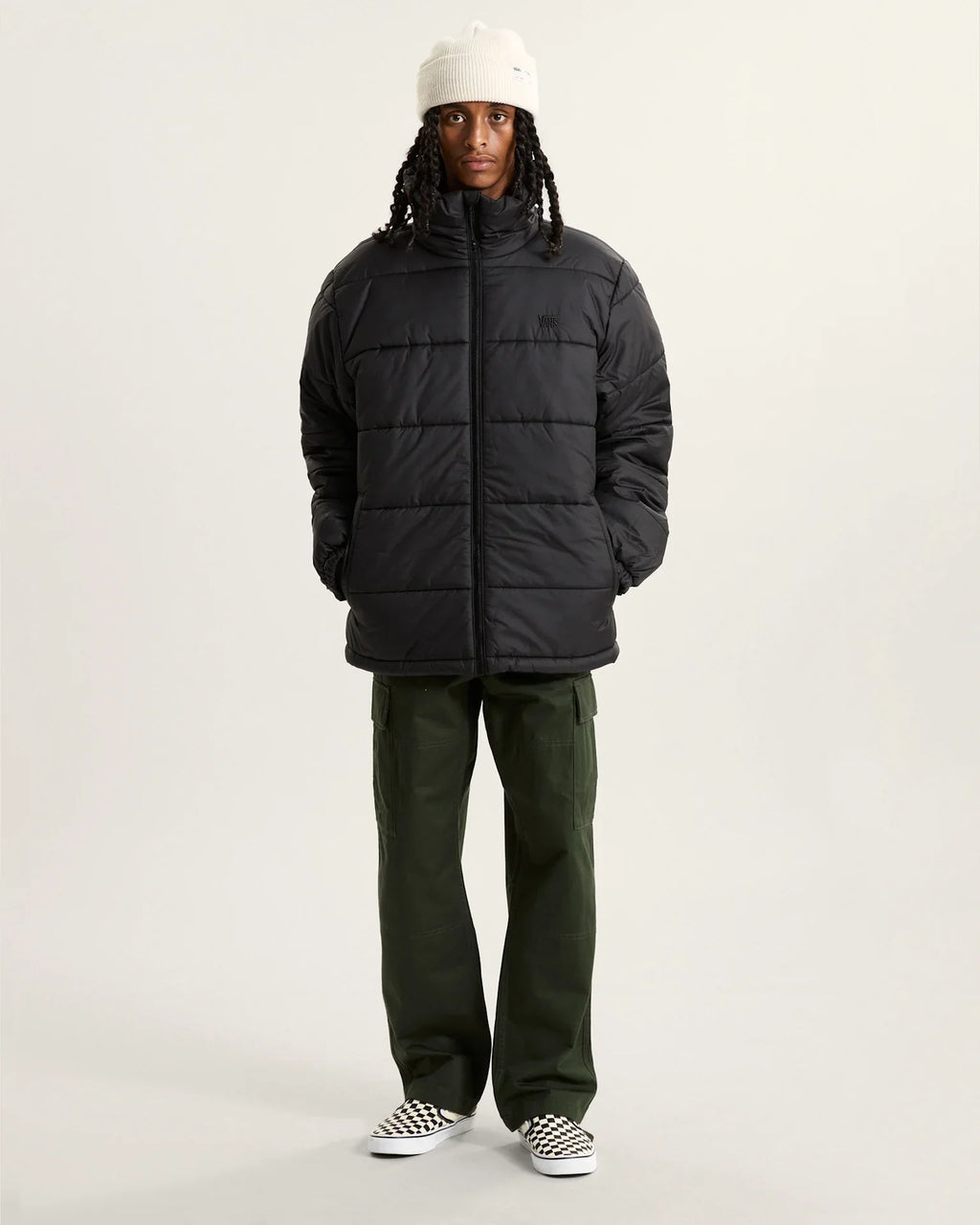 VANS MTE Hillgate No Hood Puffer Black Kabát VN000PJ9BLK1 - 6