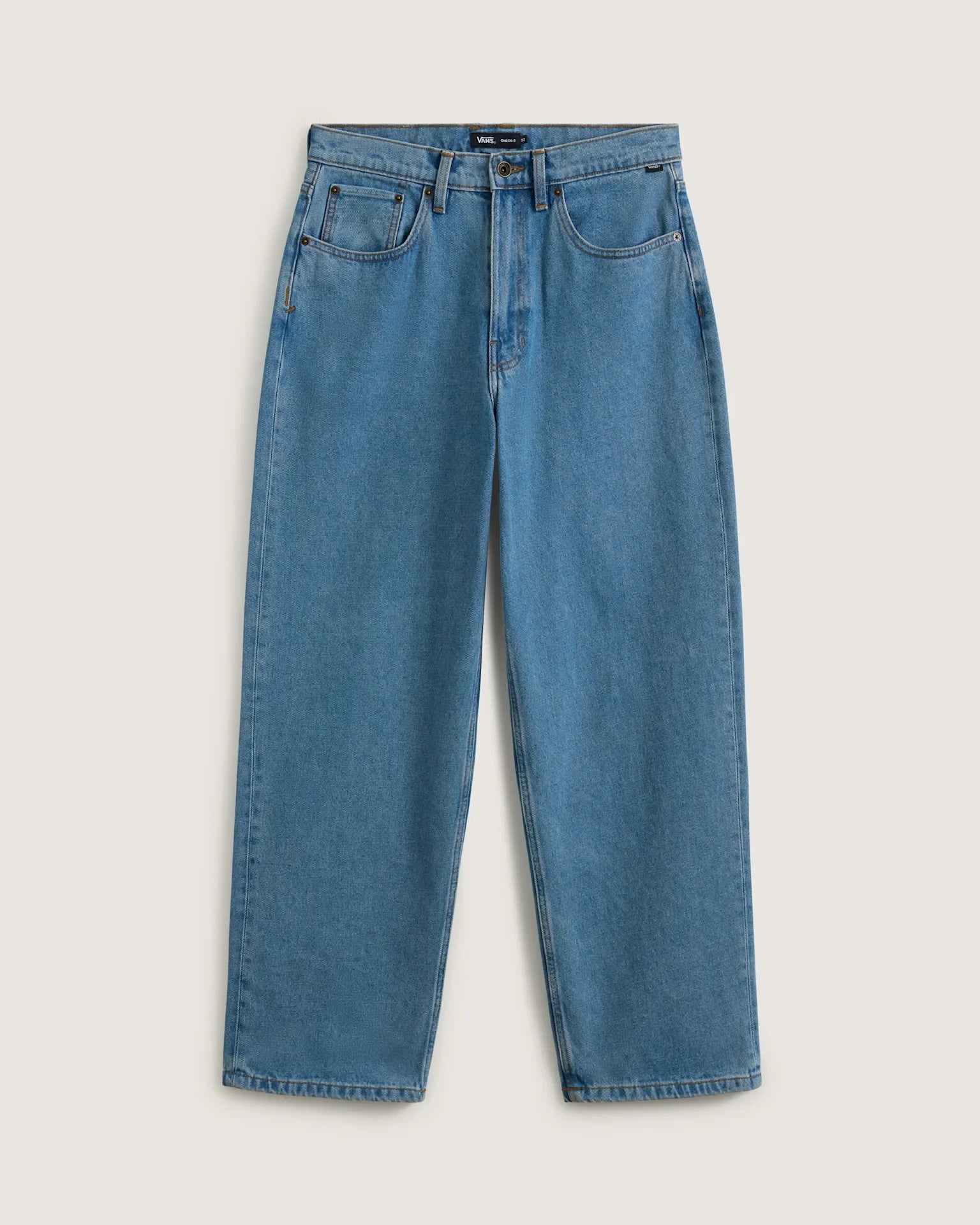 VANS Check-5 Baggy Denim Pant STONEWASH/BLUE 1