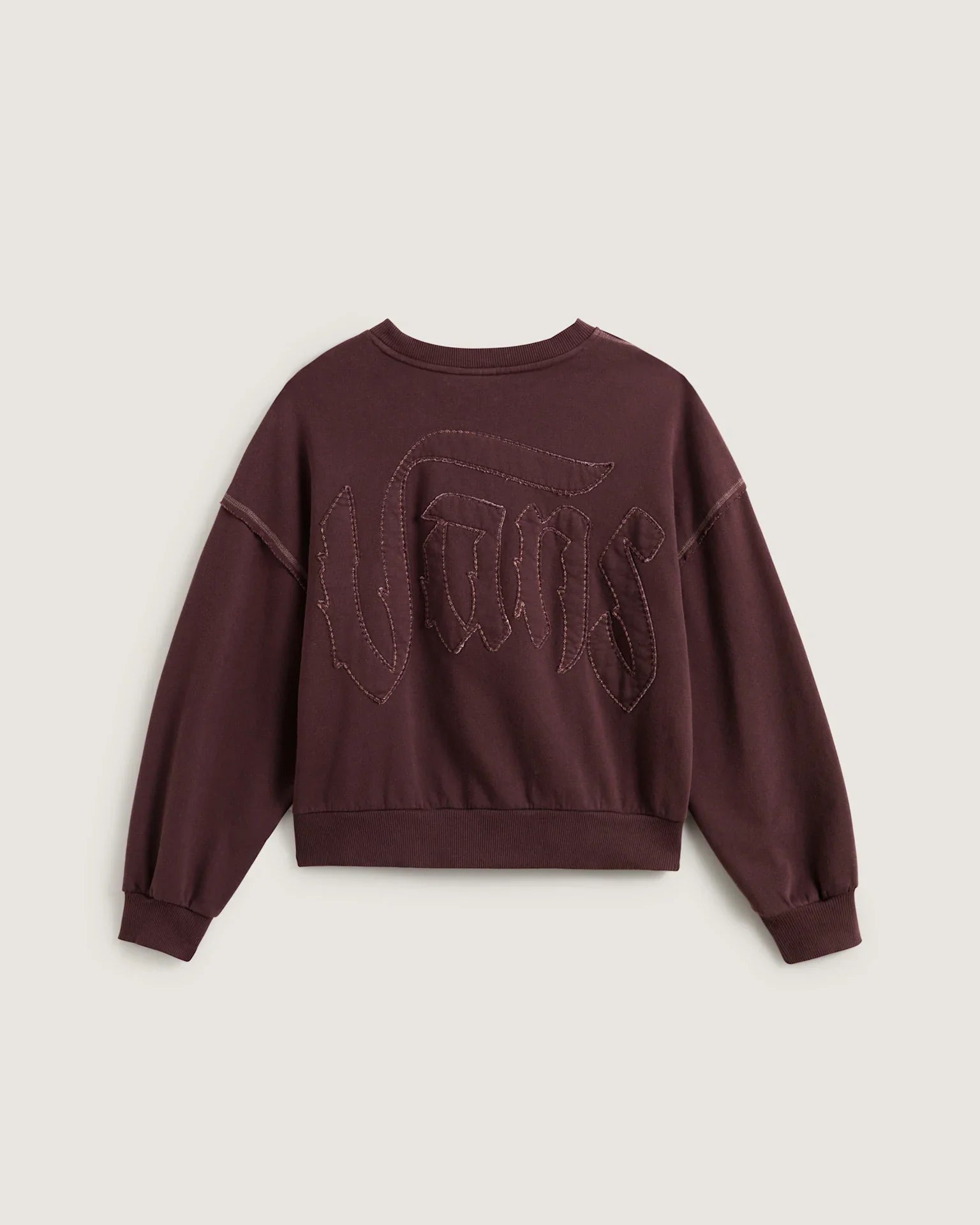 VANS Got Your Back Crew Dark Port Pulóver VN000Q33EMS1 - 2