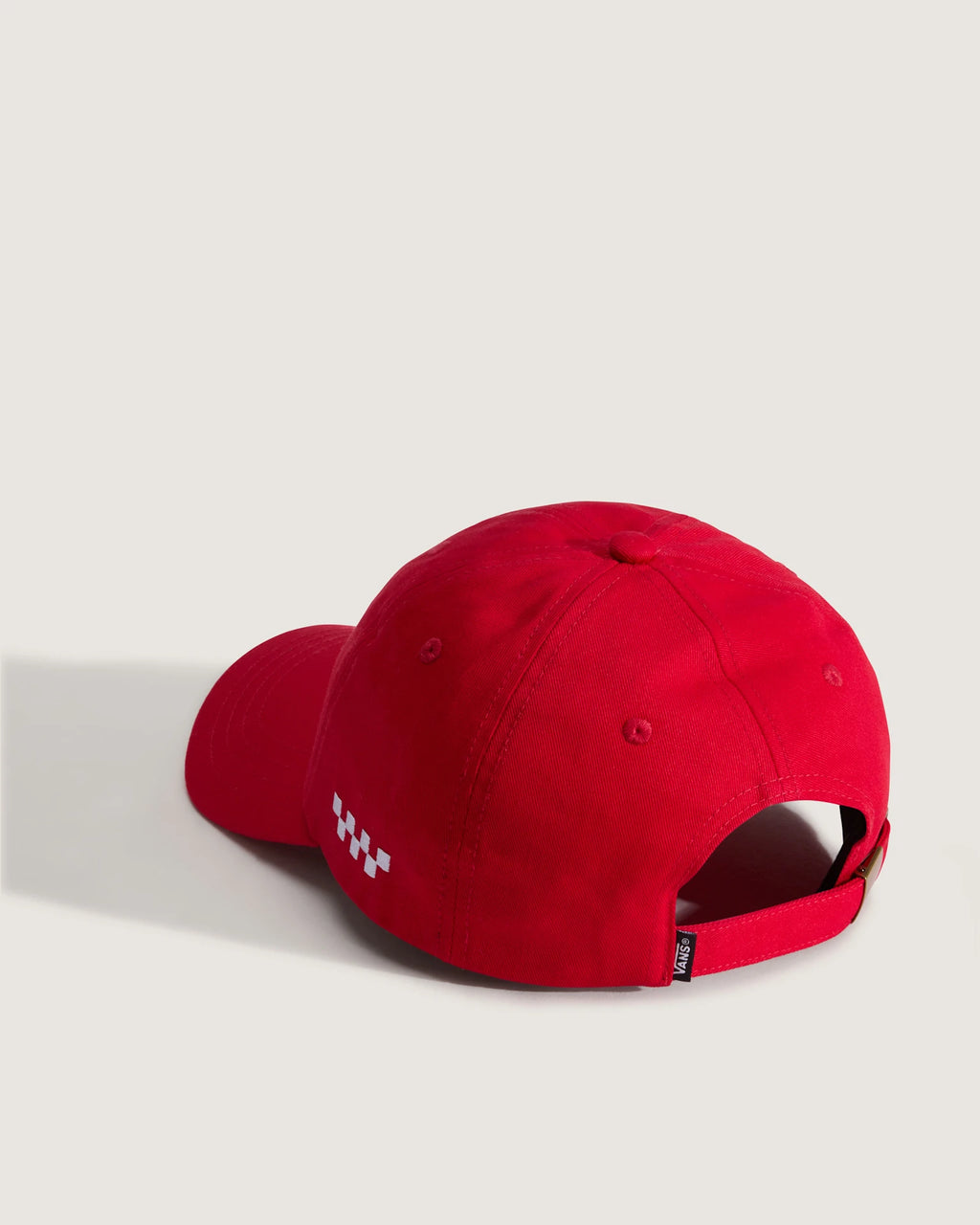 VANS Check Side Curved Bill Jockey RACING RED Sapka VN000QA6IZQ1 - 2