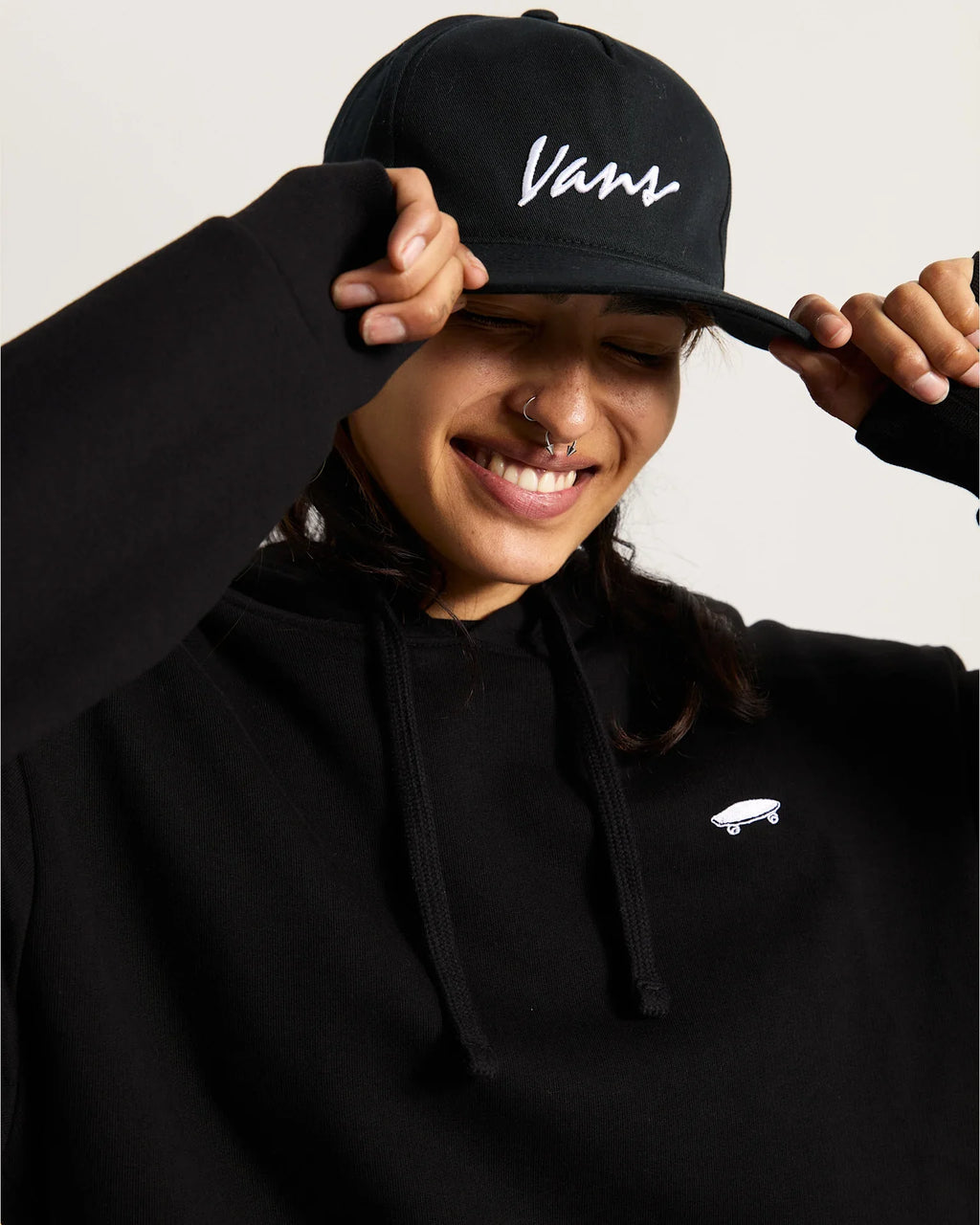 VANS Classic Script Snapback Black Sapka VN000QAGBLK1 - 4