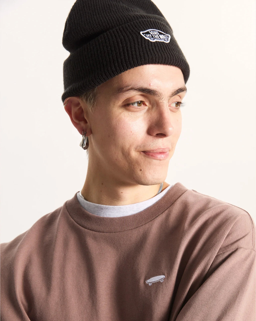 VANS Vans Classic Cuff Beanie Black Beanie VN000QB2BLK1 - 4