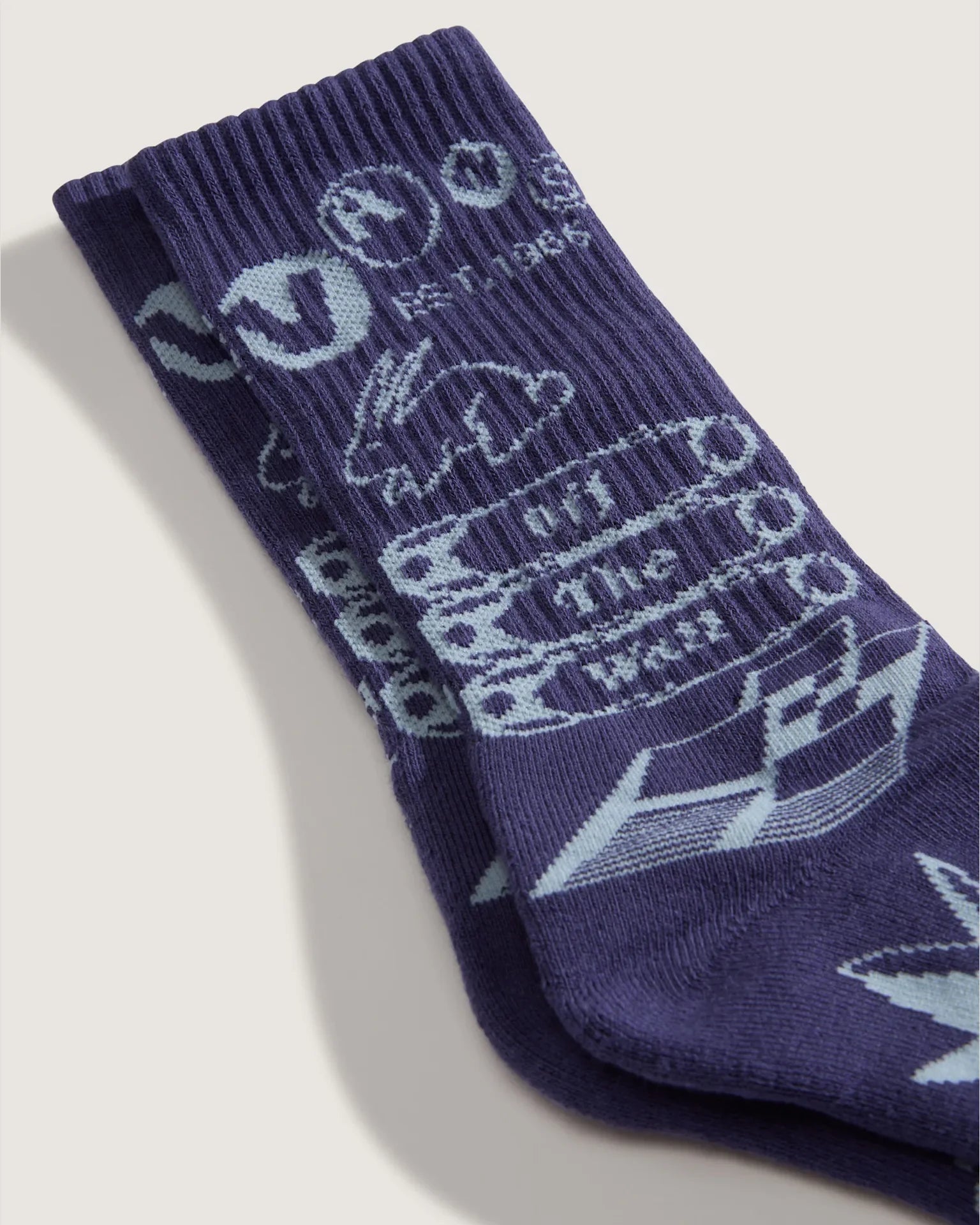 VANS Emory Crew Deep Twilight Zokni VN000QBCEMT1 - 3