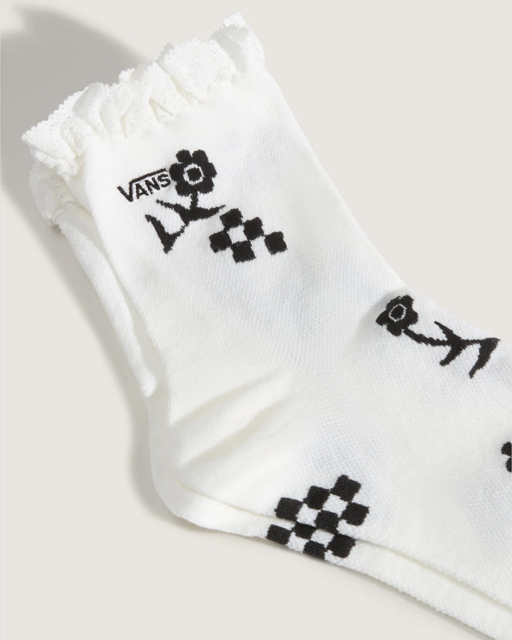 Vans Sereno Lace Crew MARSHMALLOW/BLACK Kiegészítő VN000QBNKIG1 - 3