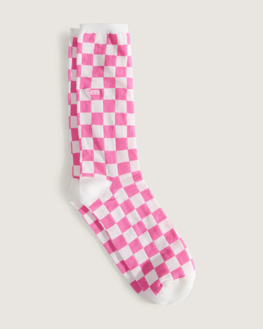 VANS Ticker Crew CHECKERBOARD Pink Fizz Zokni VN000QBRFRQ1 - 2
