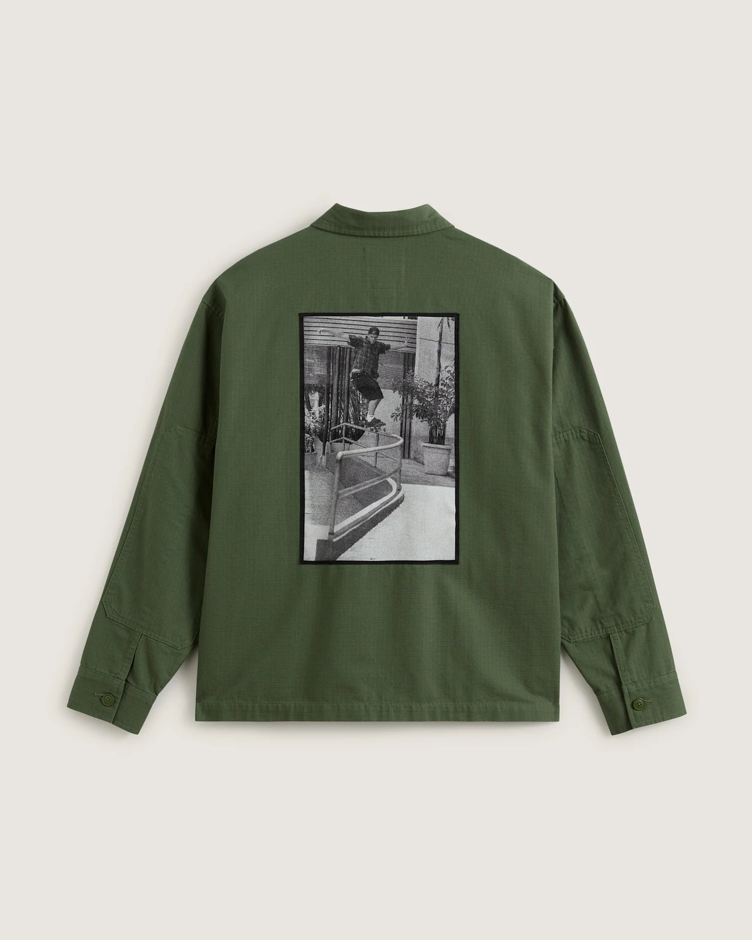Skate Atiba Haze Military Overshirt