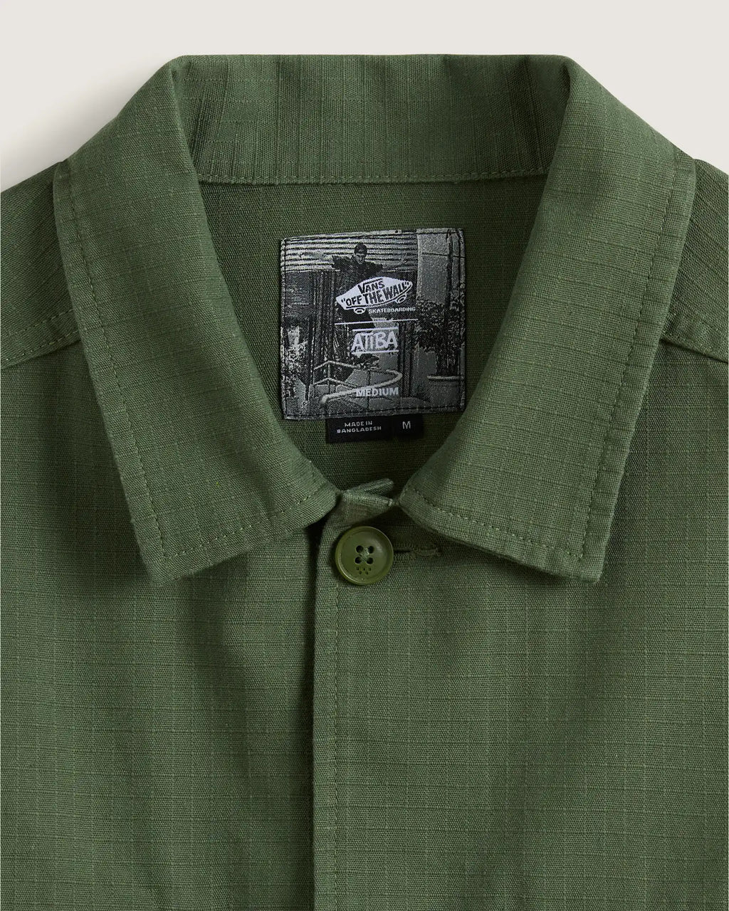 Skate Atiba Haze Military Overshirt