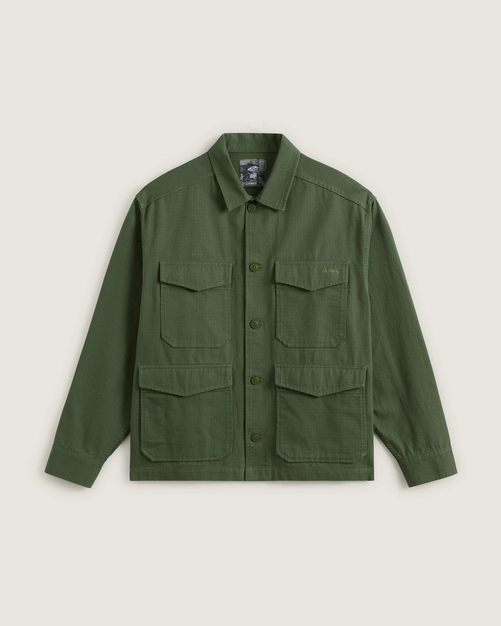 Skate Atiba Haze Military Overshirt
