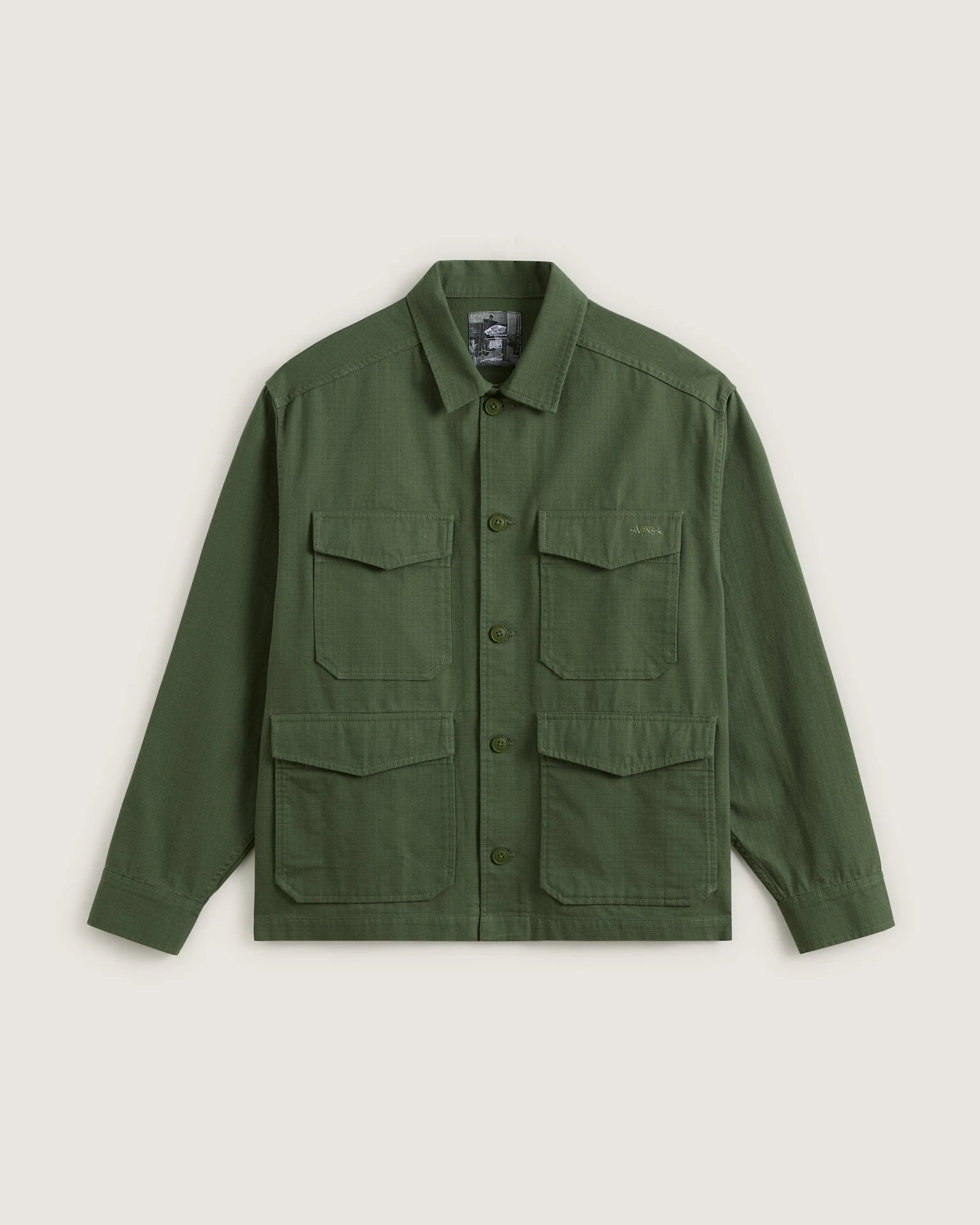 Skate Atiba Haze Military Overshirt