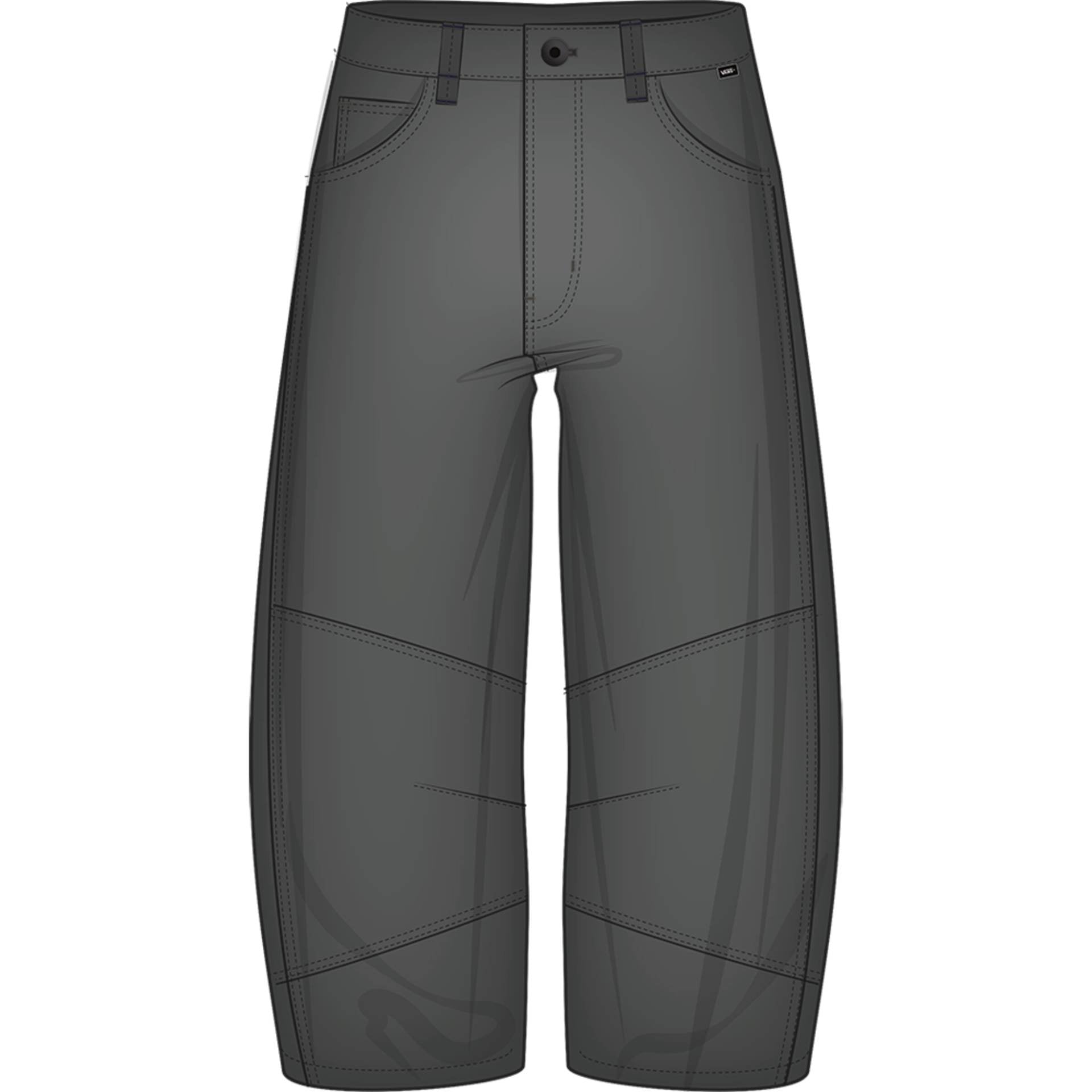 Blaire Cropped Barrel Pant