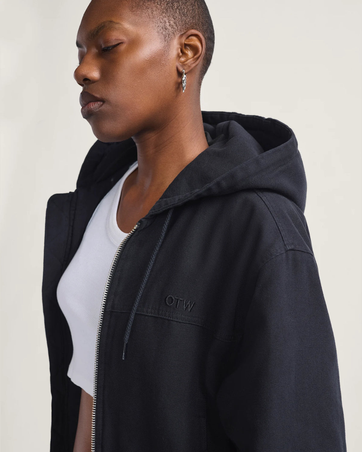 Vans OTW Hooded Jacket Black Textil VN000R5RBLK1 - 6