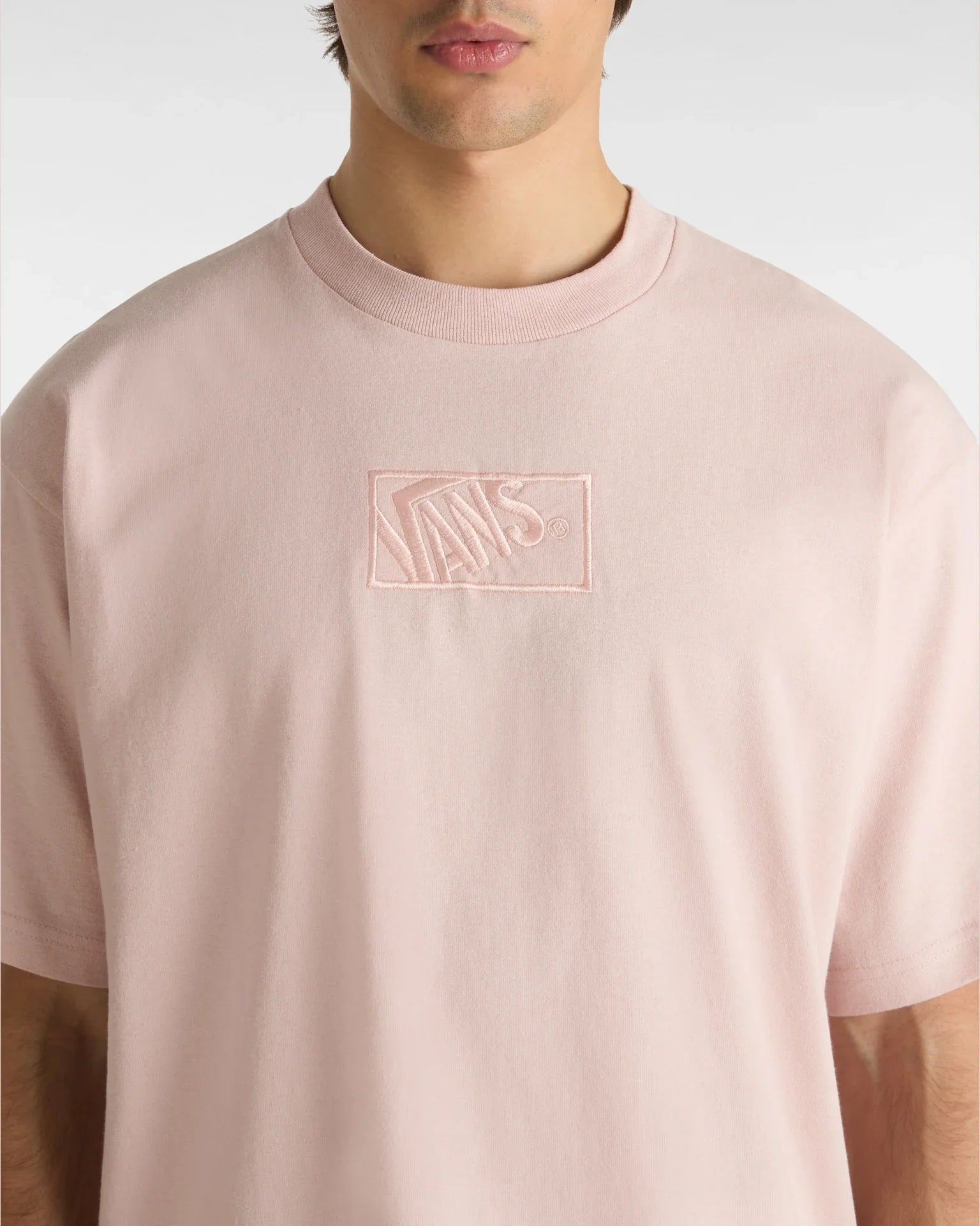 VANS BLOCKED BOX LOOSE SS SEPIA ROSE Póló VN000RAPO3N1 - 6