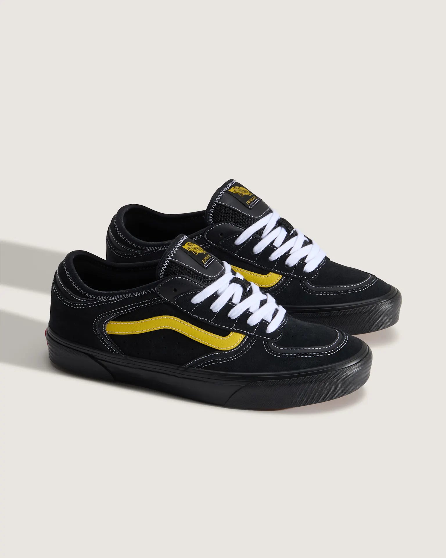 Vans Rowley Classic Black/Yellow Cipő VN000SF4Y231 - 2
