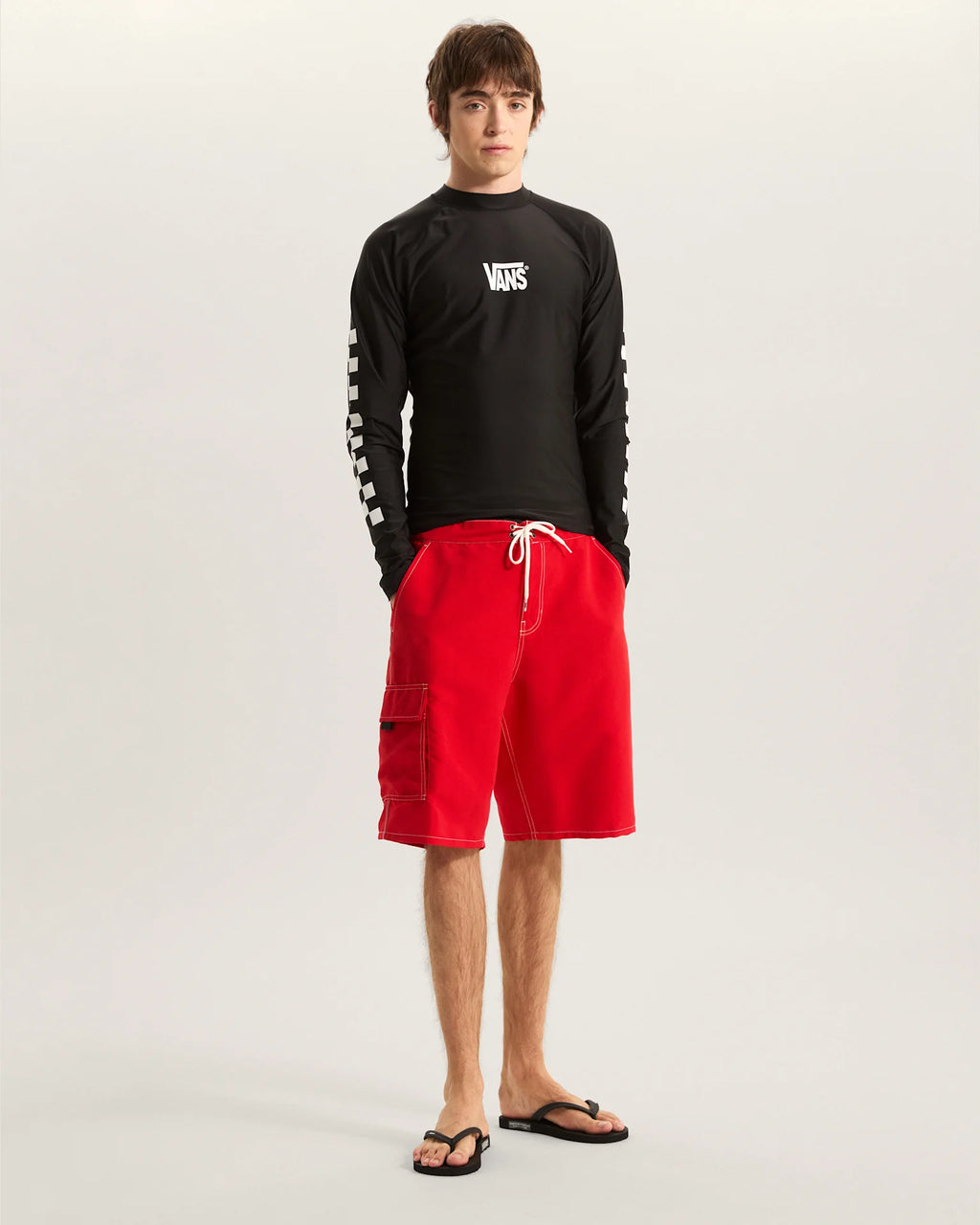 VANS Rashguard Black Póló VN000SR2BLK1 - 6