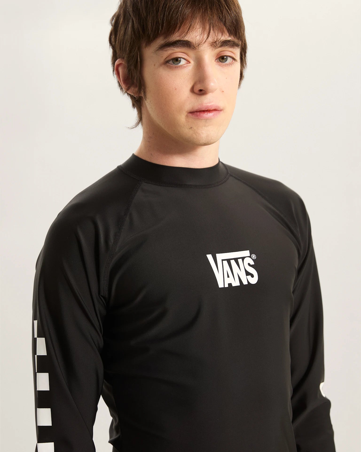 VANS Rashguard Black Póló VN000SR2BLK1 - 7