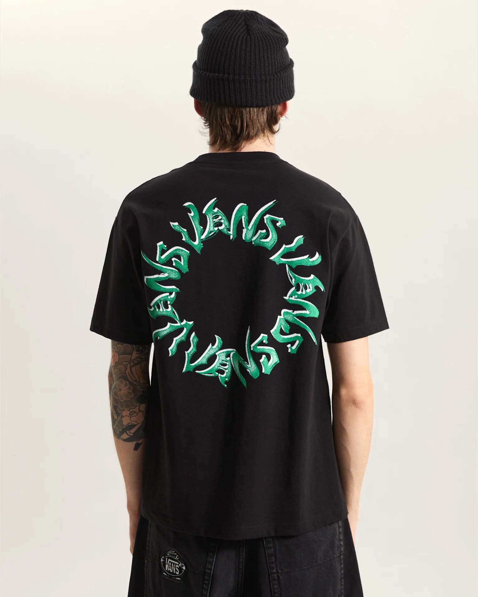 Vans Wild Circle SS Black Textil VN000SY0BLK1 - 4