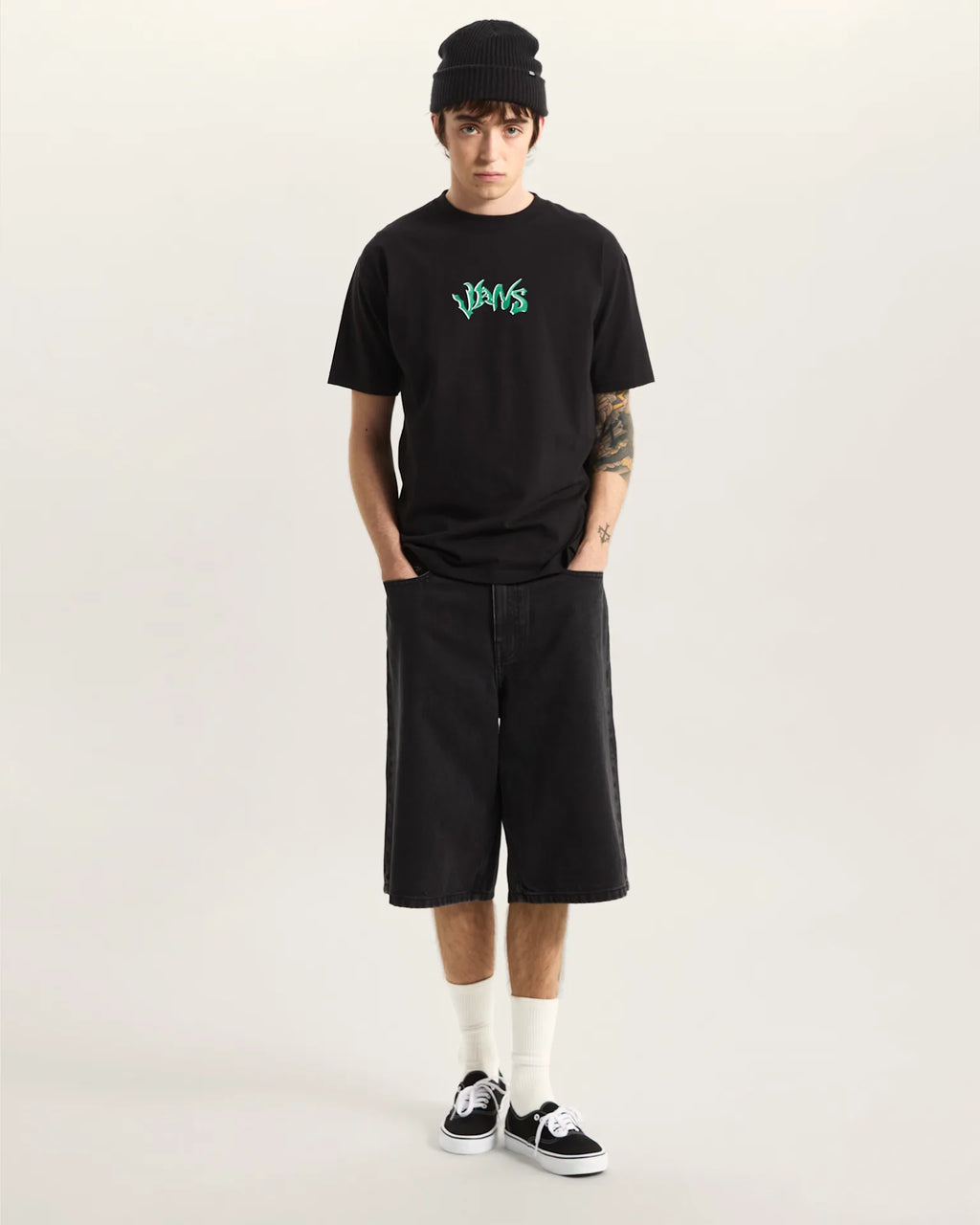 Vans Wild Circle SS Black Textil VN000SY0BLK1 - 5