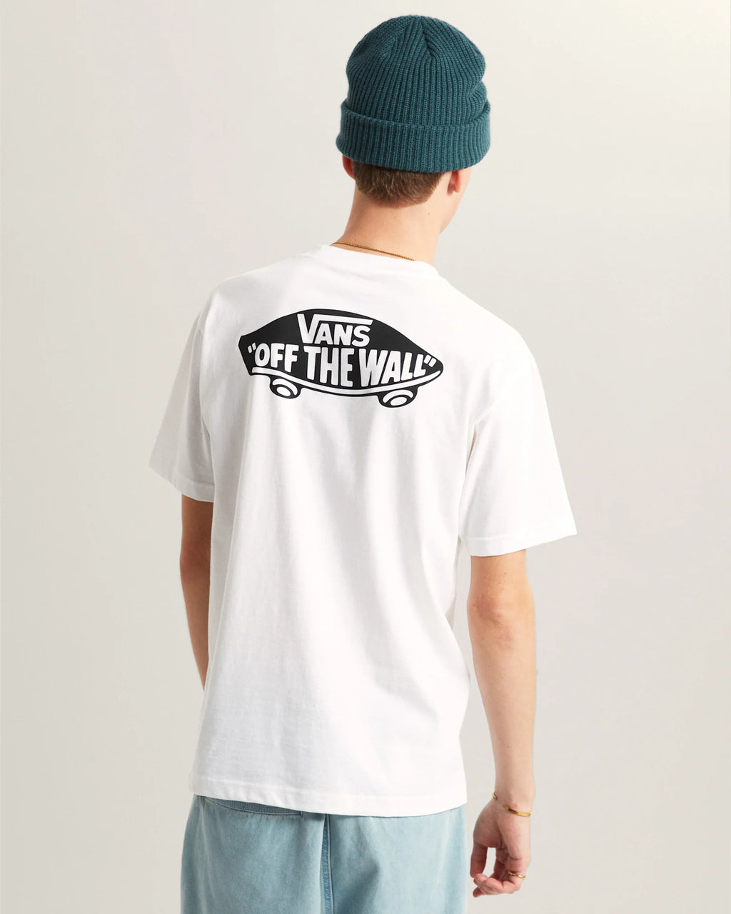 Vans Double Standard SS Tee White/Black Textil VN000SYDYB21 - 4