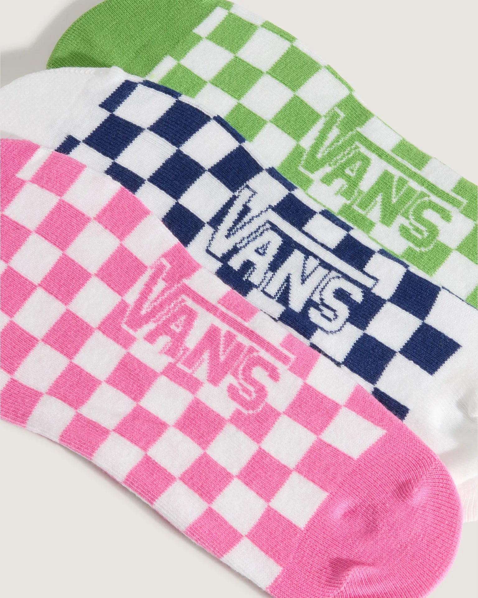 VANS Ticker Canoodle CHECKERBOARD Pink Fizz Zokni VN000SYXFRQ1 - 3