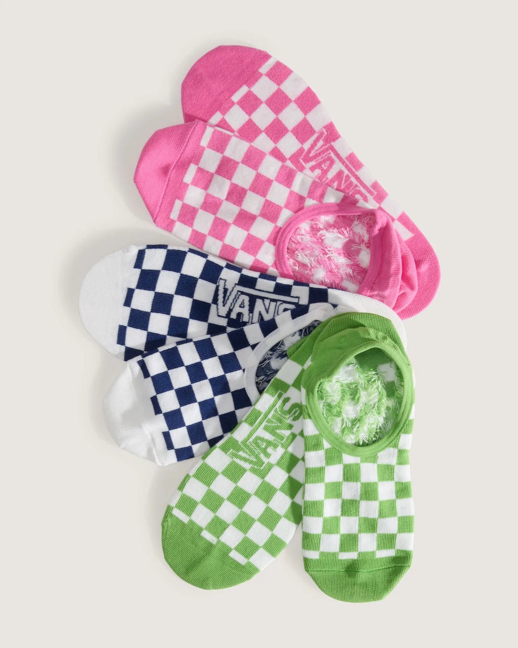 VANS Ticker Canoodle CHECKERBOARD Pink Fizz Zokni VN000SYXFRQ1 - 1