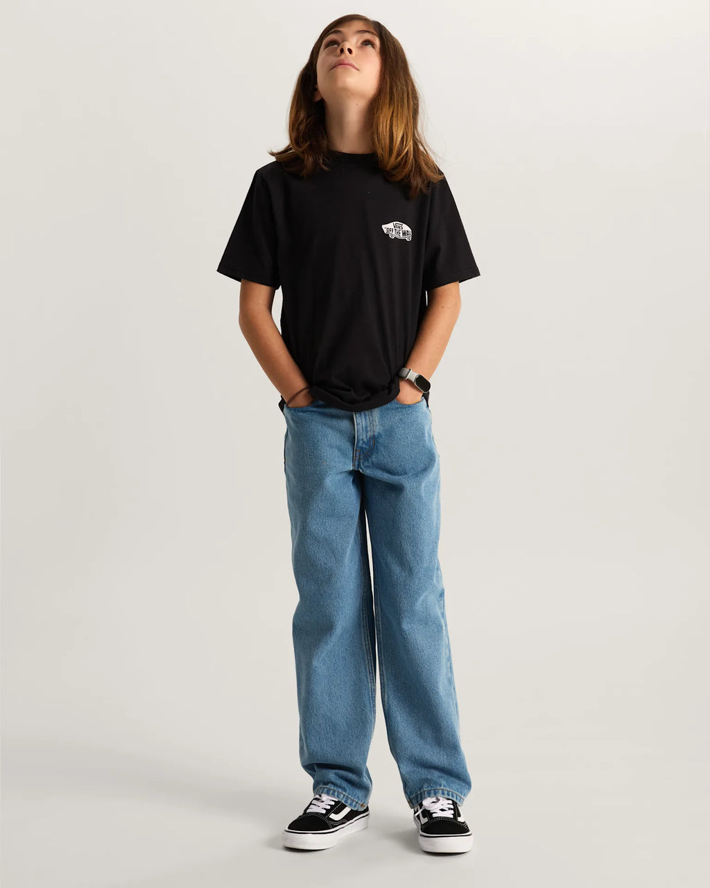 Vans Double Standard SS Tee Black Textil VN000T30BLK1 - 5