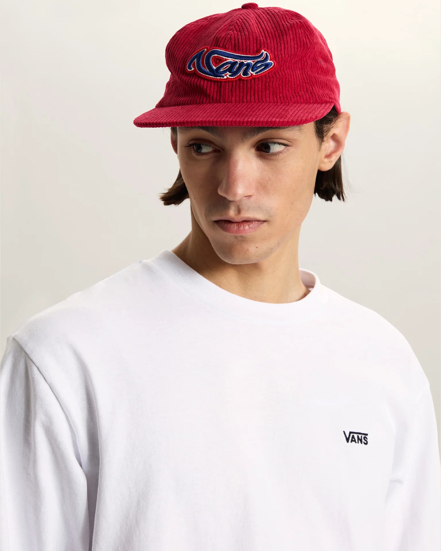 VANS Wavy Script Jockey RACING RED Sapka VN000T36IZQ1 - 4