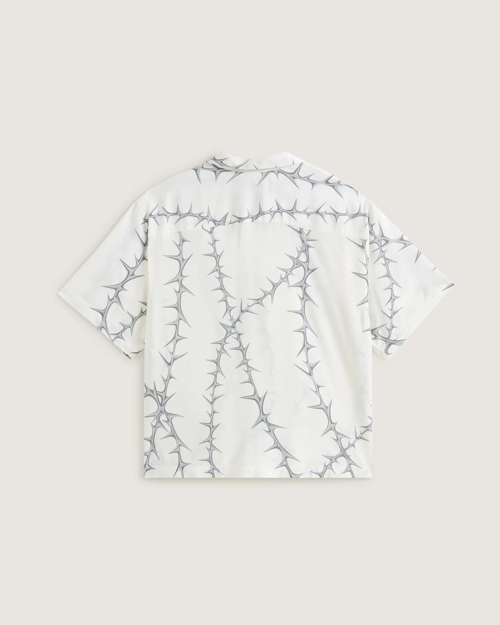 VANS Van Doren Printed Camp SS Shirt White Ing VN000T9UWHT1 - 2