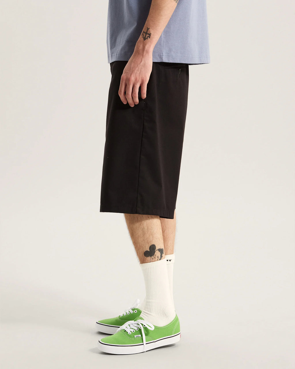 VANS Authentic Chino Loose Shorts Black Rövidnadrág VN000TCWBLK1 - 5