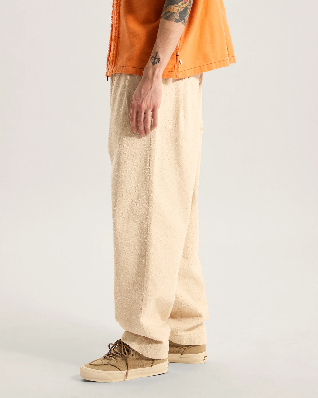 Vans OTW Back Pleated Trousers CREME BRULE Textil VN000TSACHW1 - 5