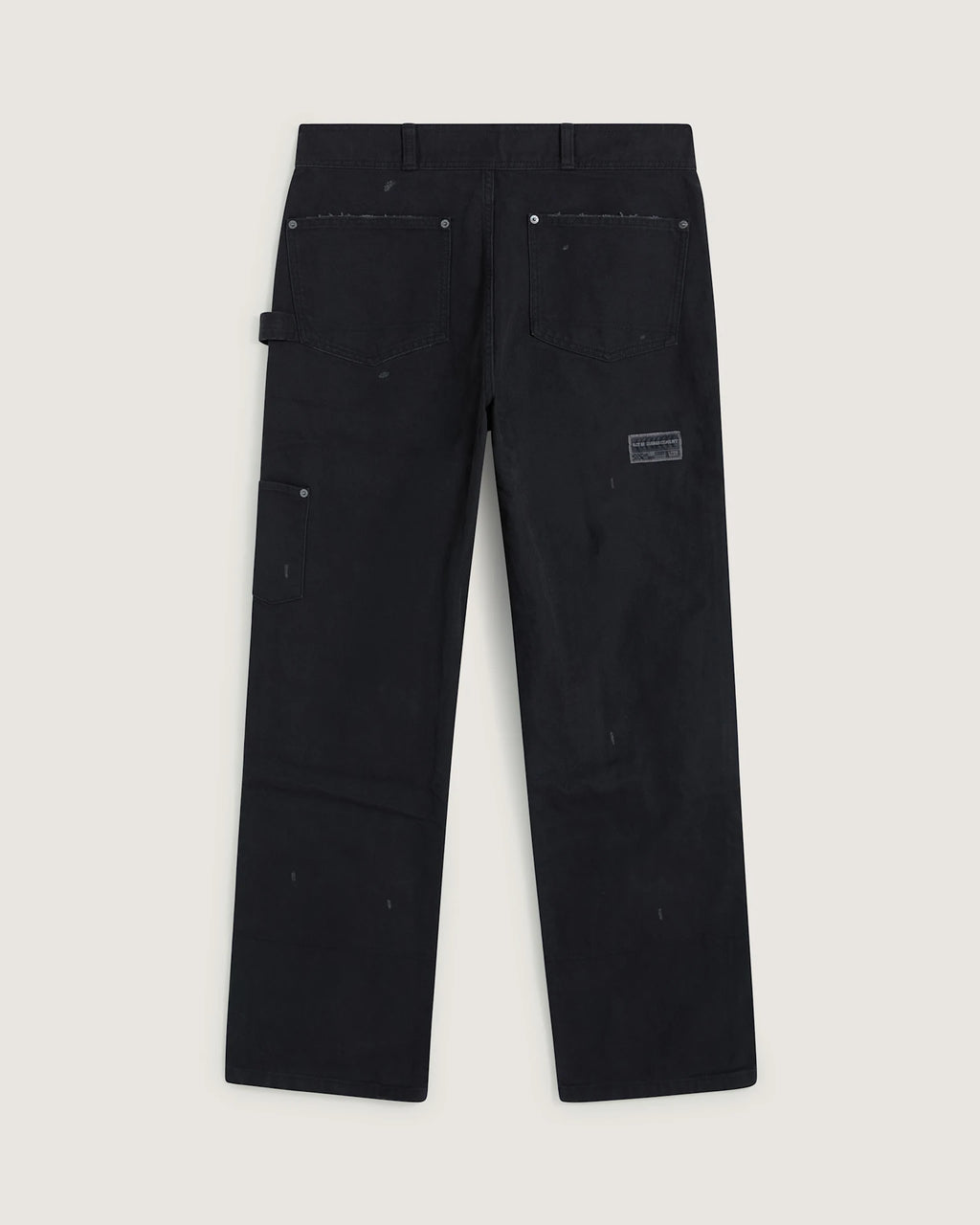 Vans A.O.D. DISTRESSED DOUBLE KNEE Black Textil VN000TTHBLK1 - 2