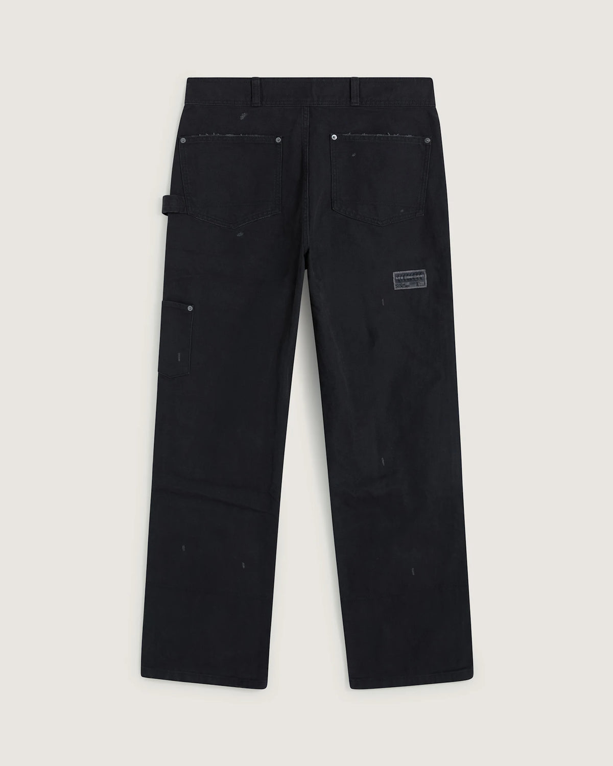 Vans A.O.D. DISTRESSED DOUBLE KNEE Black Textil VN000TTHBLK1 - 2