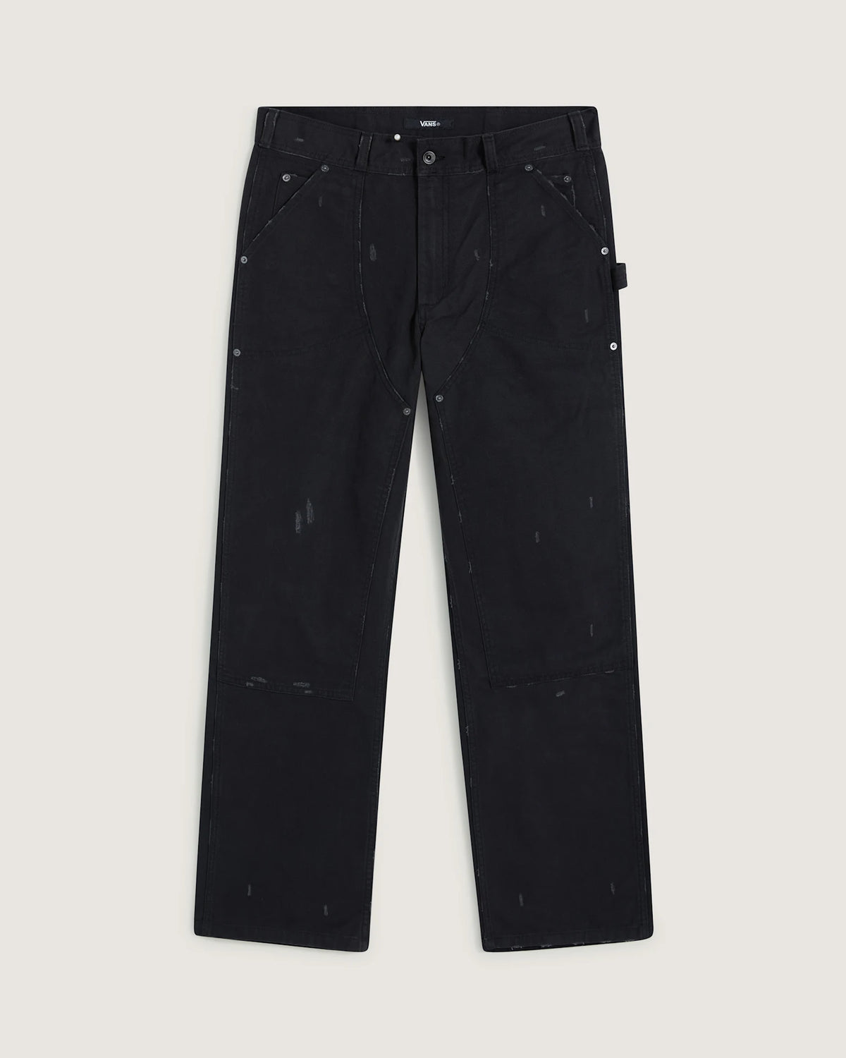 Vans A.O.D. DISTRESSED DOUBLE KNEE Black Textil VN000TTHBLK1 - 1