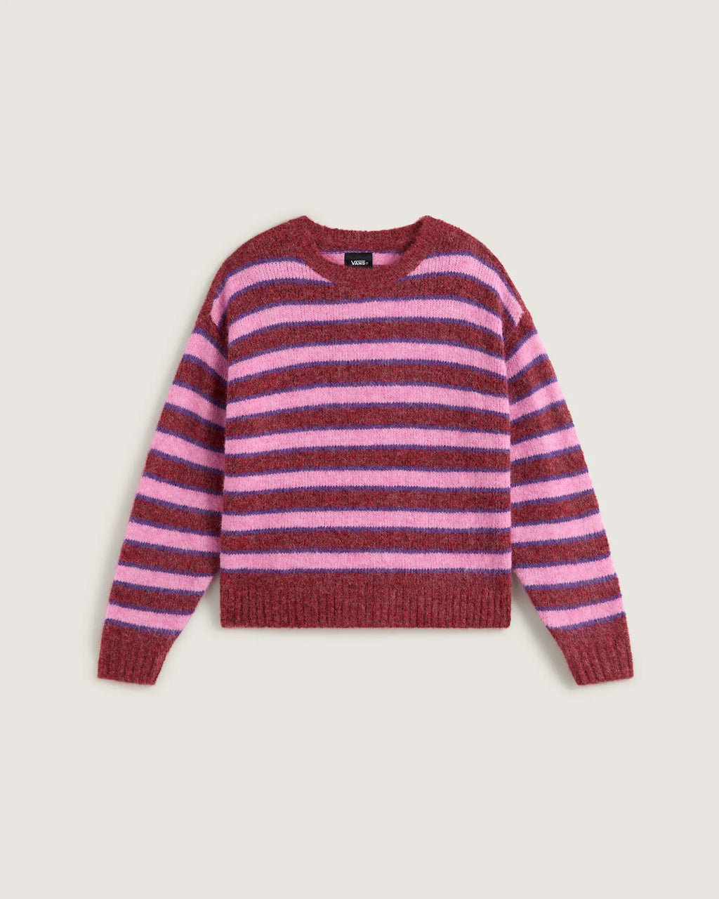 Vans Rollins Stripe Sweater Poppy Ember/Pur Textil VN000U4AHCT1 - 1