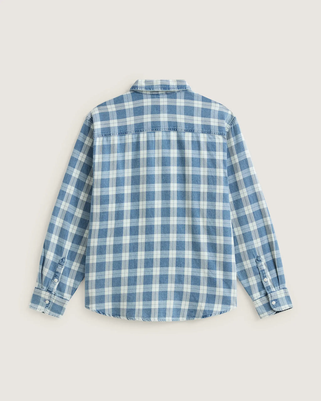 Vans Lawson Vintage Indigo LS Shirt Bleach Indigo Textil VN000U56HEC1 - 2