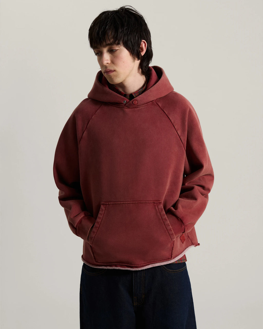Vans Tilt Rolled Hem Pullover Poppy Ember Textil VN000U98H891 - 3