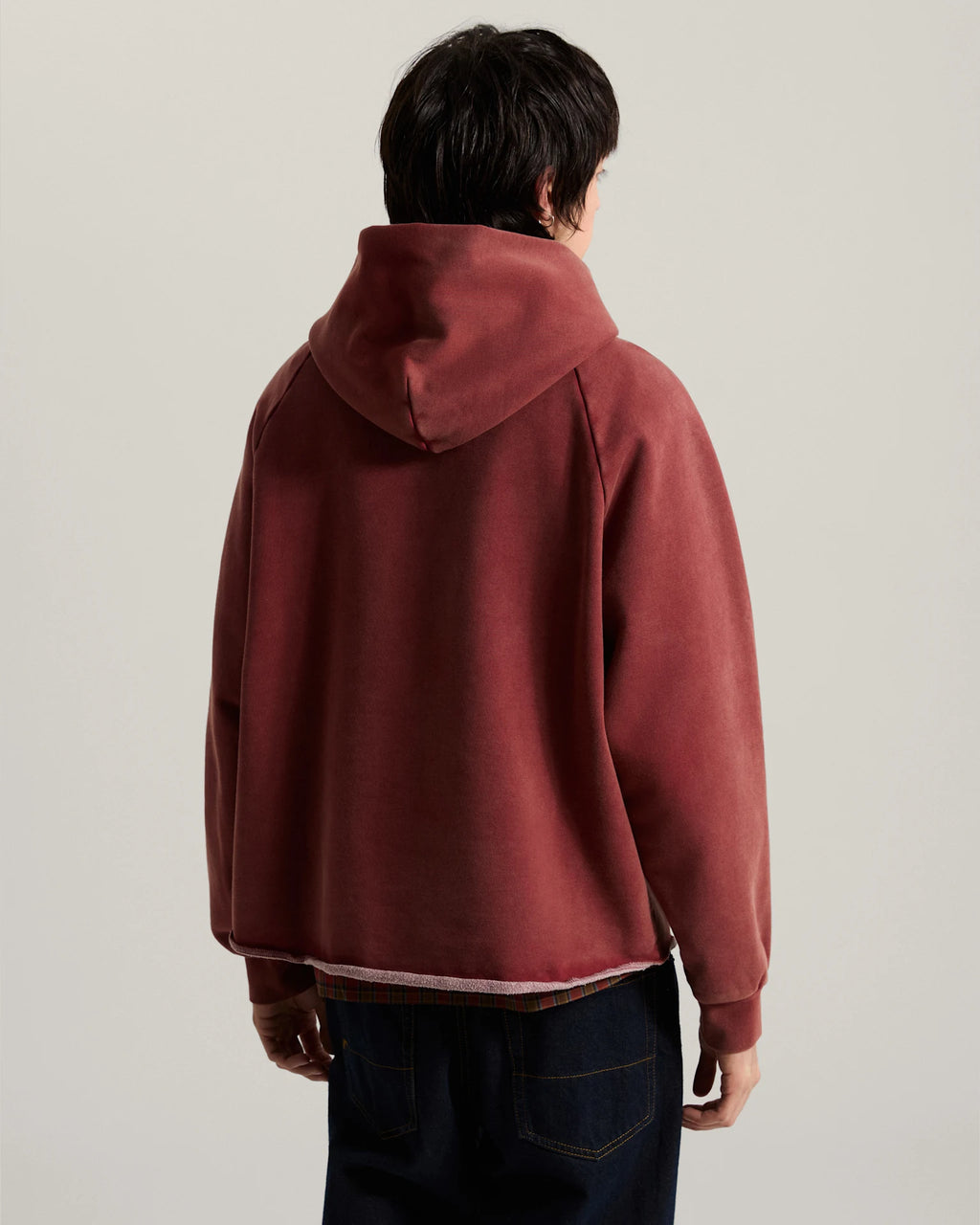 Vans Tilt Rolled Hem Pullover Poppy Ember Textil VN000U98H891 - 4