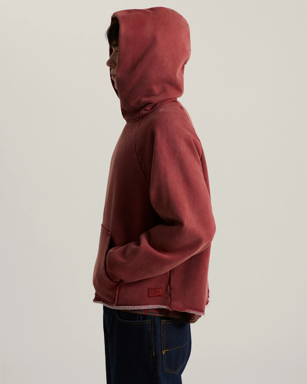 Vans Tilt Rolled Hem Pullover Poppy Ember Textil VN000U98H891 - 5