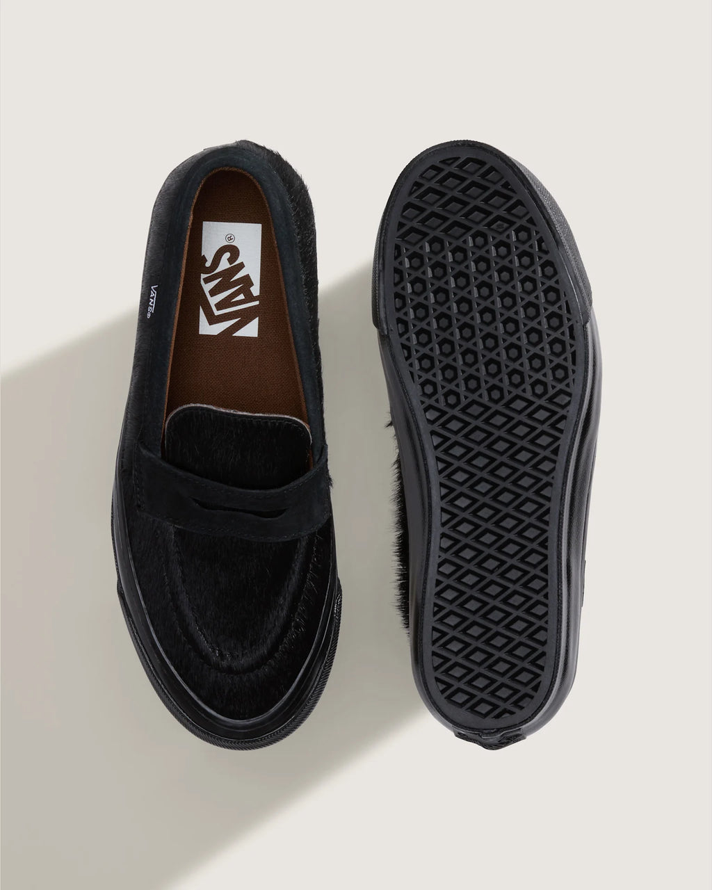 VANS LX Loafer 53 PONY HAIR Black Cipő VN000VASBLA1 - 3