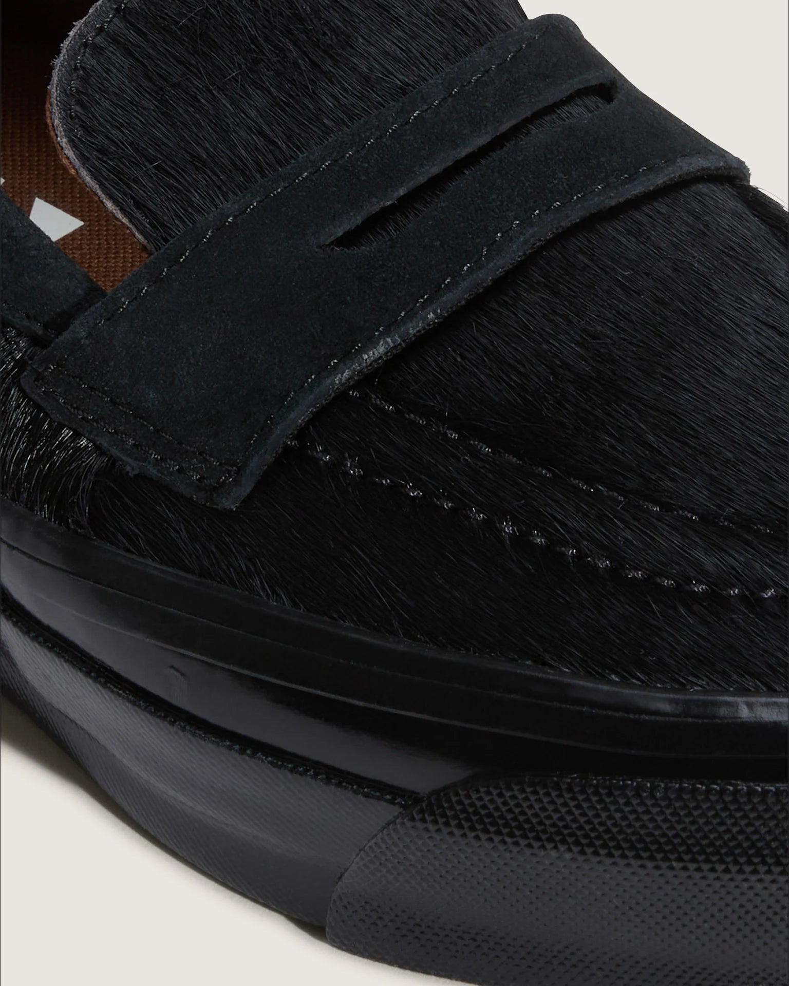 VANS LX Loafer 53 PONY HAIR Black Cipő VN000VASBLA1 - 5