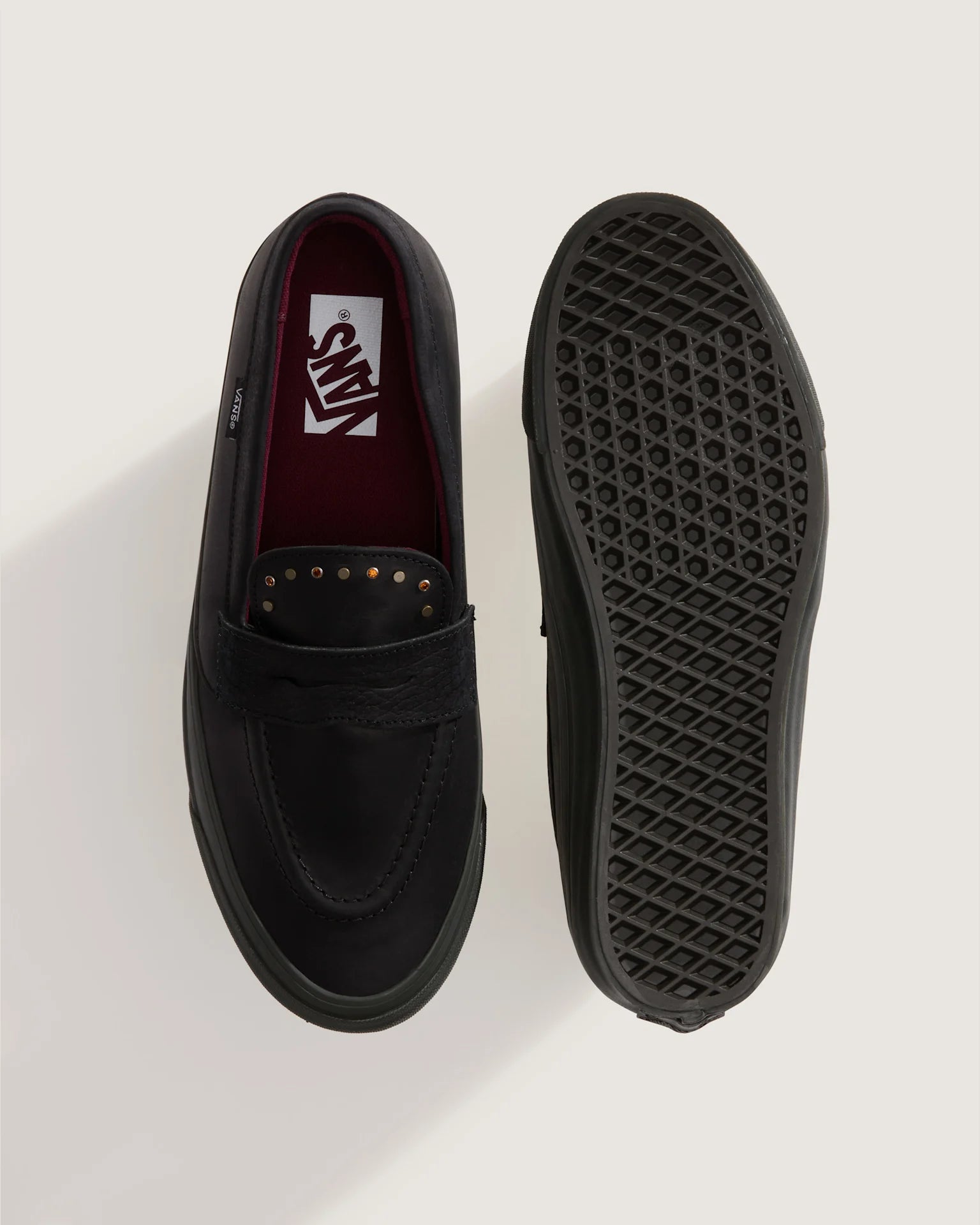 VANS LX Loafer 53 HARDWARE Black Cipő VN000VATBLK1 - 3