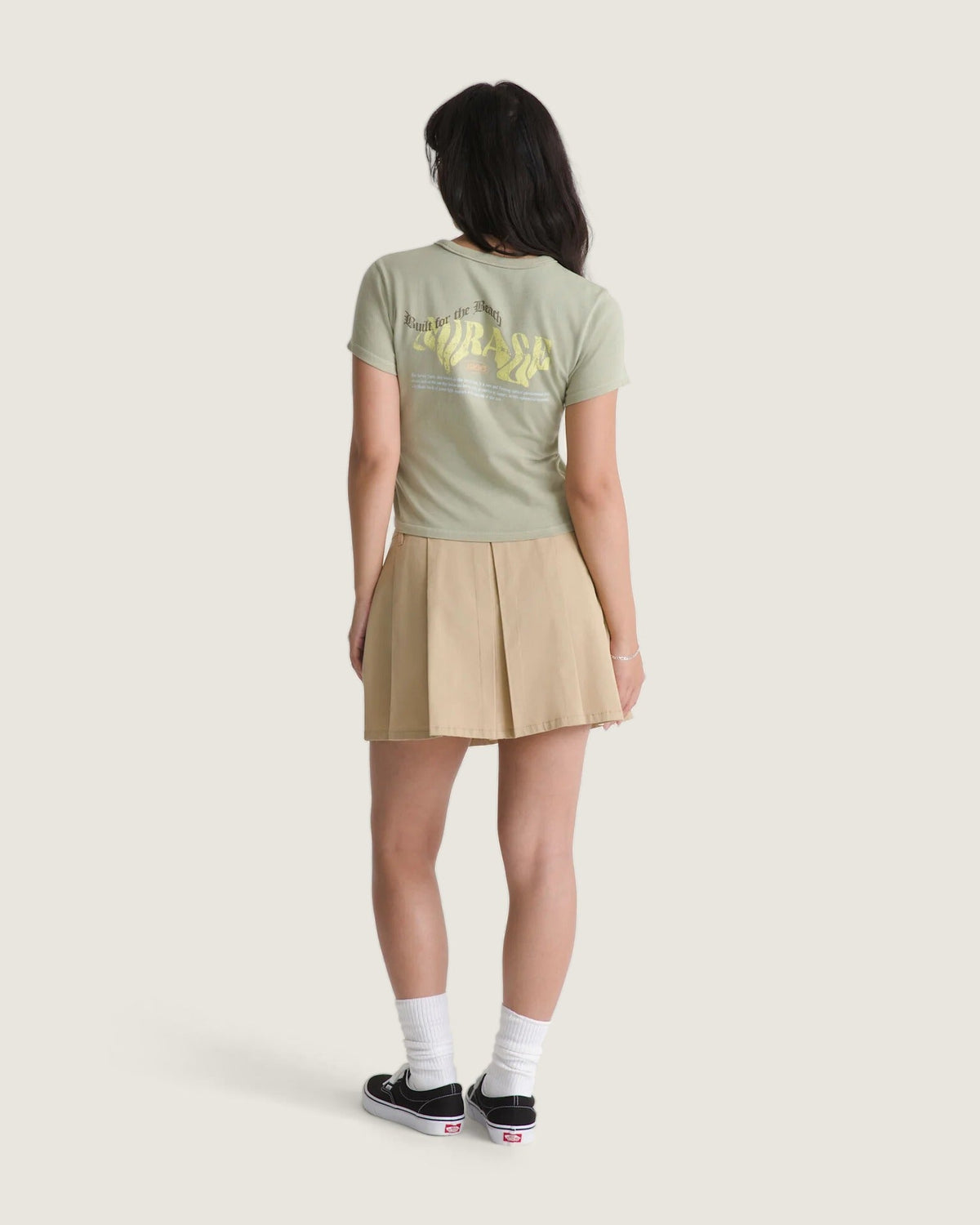 VANS Authentic Chino Mini Skirt Incense Szoknya VN000VFN4MG1 - 9