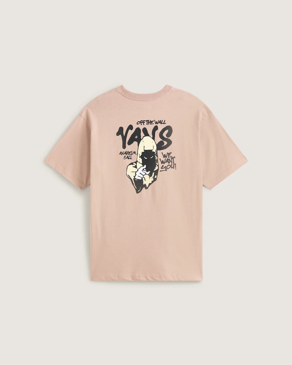 VANS REPEAR SAM LOOSE SS TEE Warm Taupe Póló VN000VXDE2V1 - 2