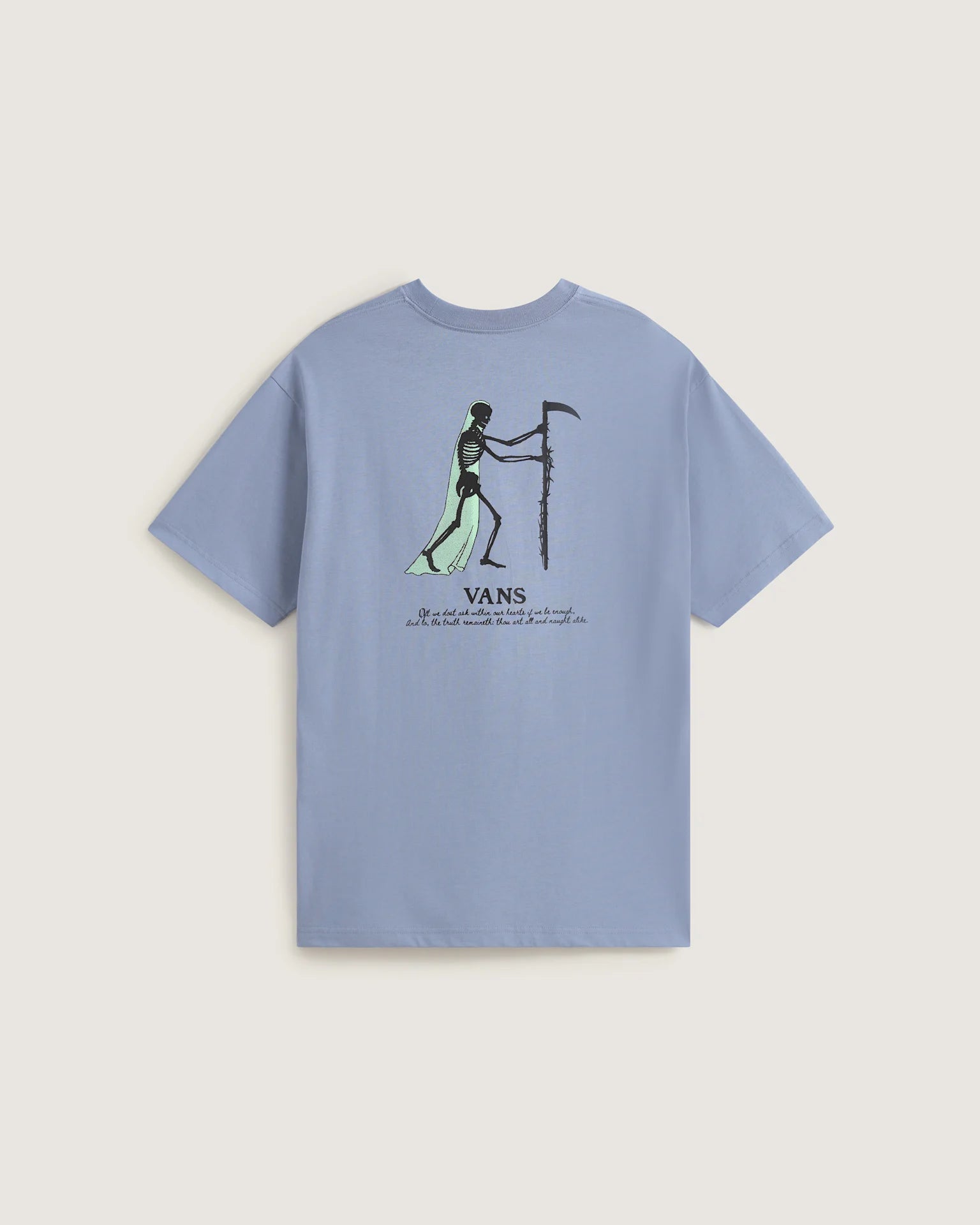 VANS ALL & NOUGHT LOOSE SS TEE Glacial Slate Póló VN000VY9FOI1 - 2