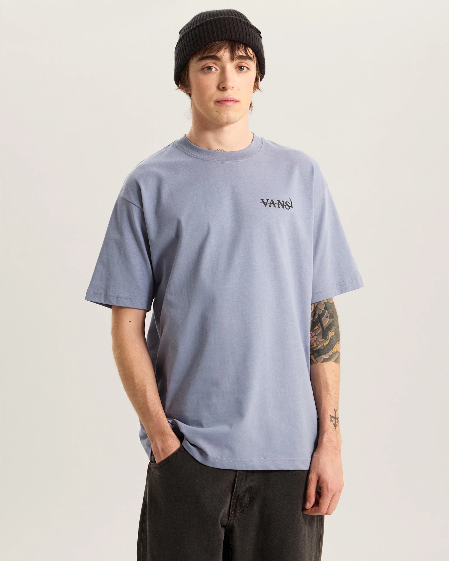 VANS ALL & NOUGHT LOOSE SS TEE Glacial Slate Póló VN000VY9FOI1 - 3