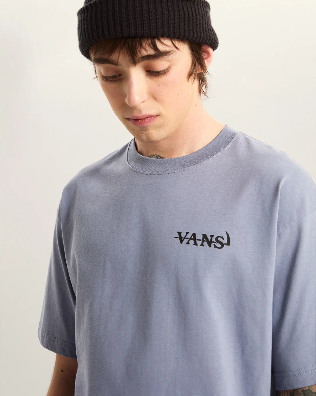 VANS ALL & NOUGHT LOOSE SS TEE Glacial Slate Póló VN000VY9FOI1 - 6
