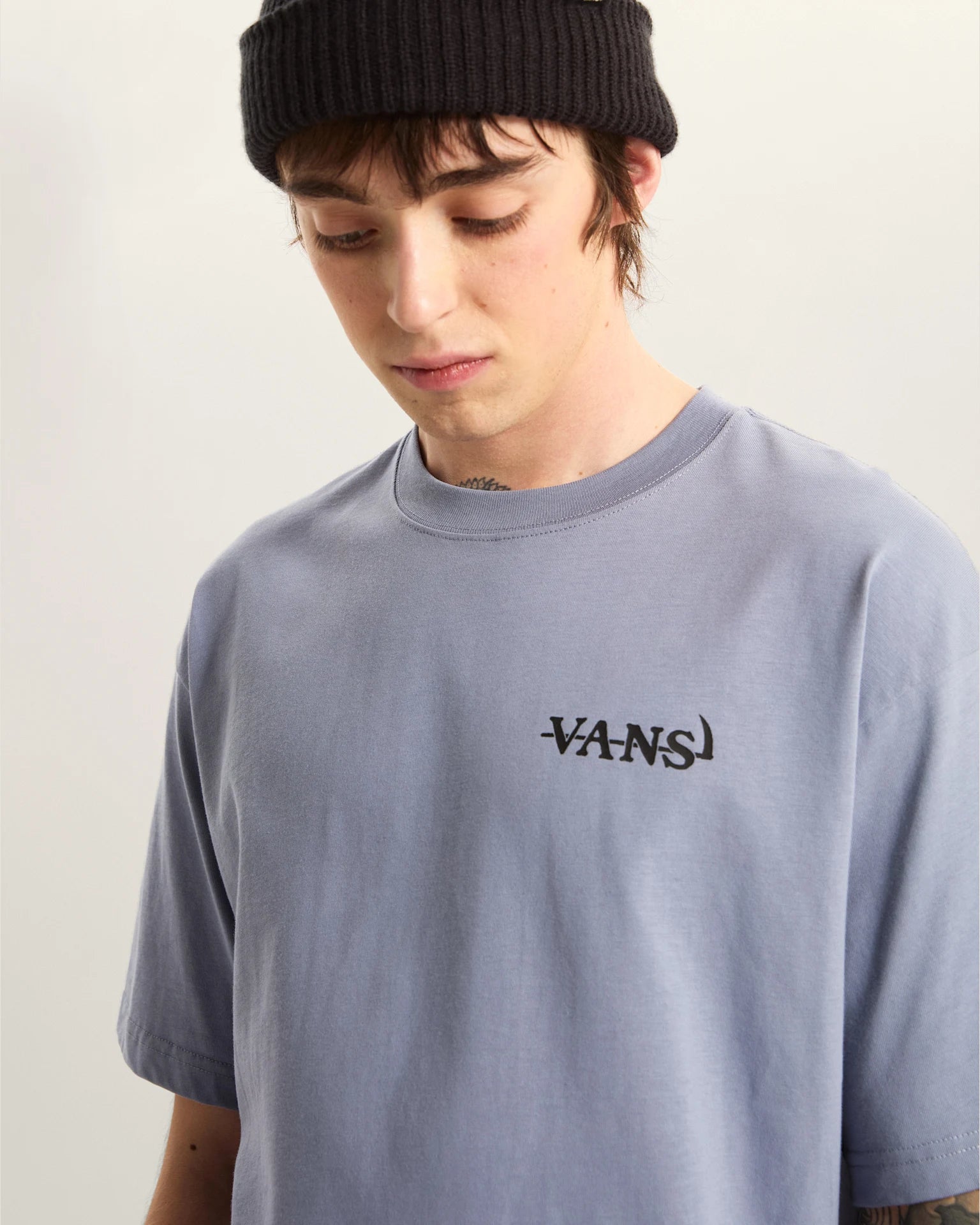 VANS ALL & NOUGHT LOOSE SS TEE Glacial Slate Póló VN000VY9FOI1 - 6