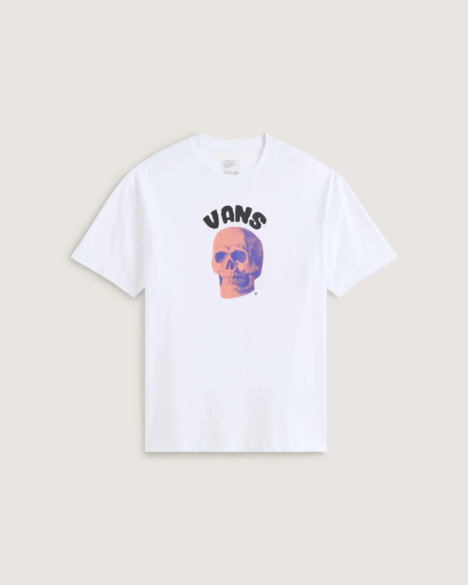 VANS BONE HEAD LOOSE SS TEE White Póló VN000VYWWHT1 - 1
