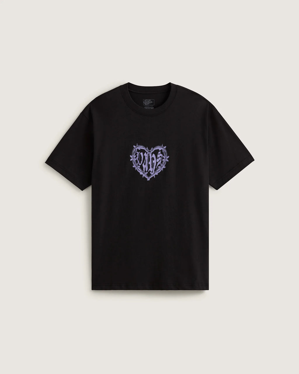 VANS BARBED HEART LOOSE SS TEE Black Póló VN000W02BLK1 - 1