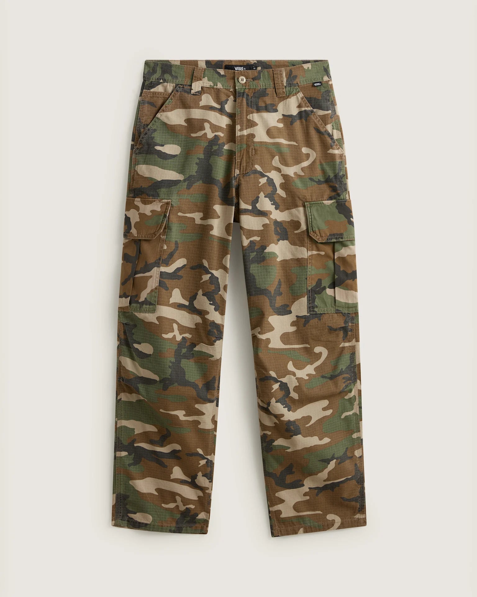 Vans Para Baggy AOP Cargo Pant Aluminum Camo Textil VN000W98HBP1 - 1