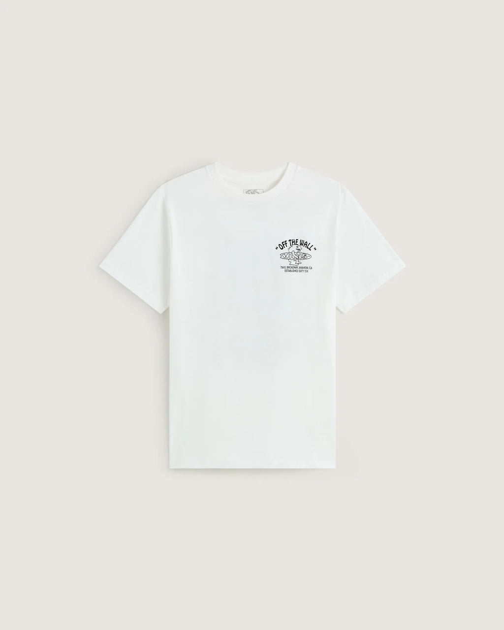 Vans Food Spot SS Tee White Textil VN000WAAWHT1 - 1